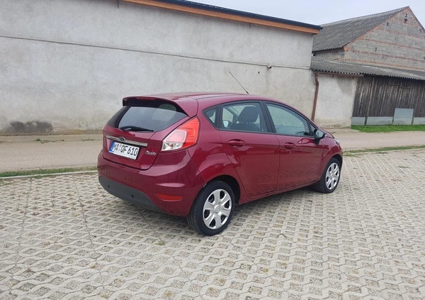 Ford Fiesta cena 19900 przebieg: 244000, rok produkcji 2013 z Gubin małe 254